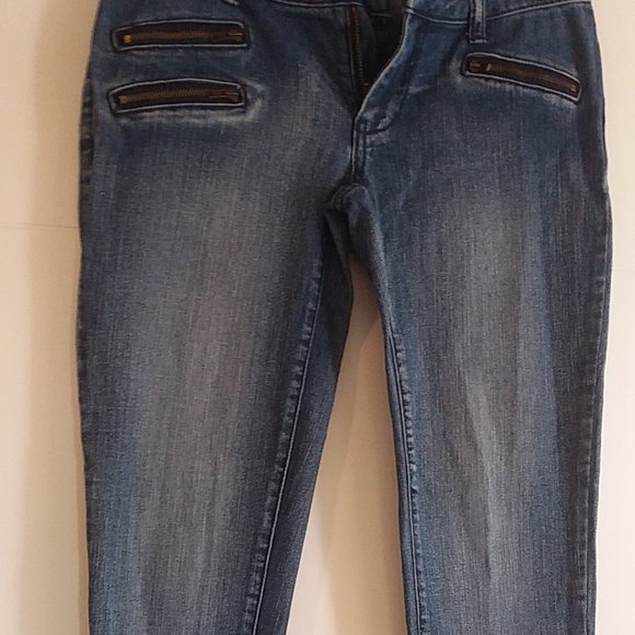 Women's Skinny Jeans. Size XS. Color Blue. - Picture 2 of 8